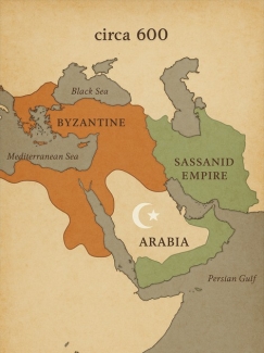 De geopolitieke omwenteling van de zevende eeuw en het ontstaan van de Islam